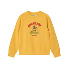 Women’s French Terry Long Sleeve Crew Neck Sweatshirt – Tom & Jerry - Yellow - Giordano