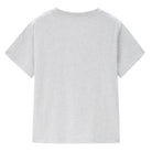 Women's Loose Fit Graphic Print Tee | Korea Collection - Grey - Giordano
