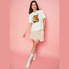 Women's Relaxed Fit Minions Print Tee - Giordano